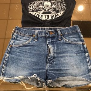 Vintage Wrangler cutoff shorts !